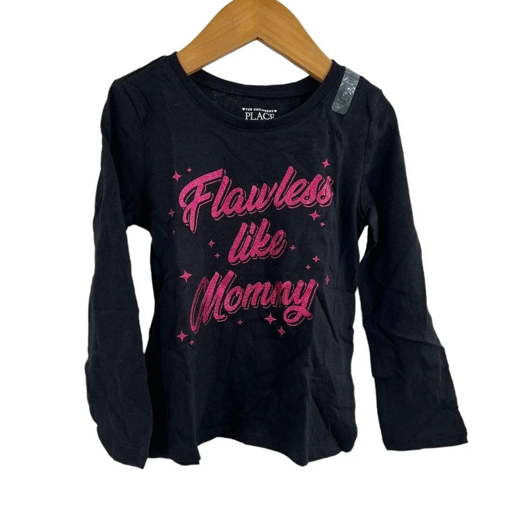 Childrens Place Flawless Like Mommy Long Sleeve‎ Tee Size 3T New